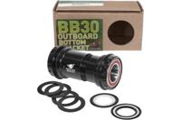 Trapas bb30 -> shimano 24mm - ceramic - zwart