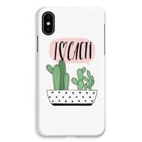 I love cacti: iPhone XS Max Volledig Geprint Hoesje - thumbnail