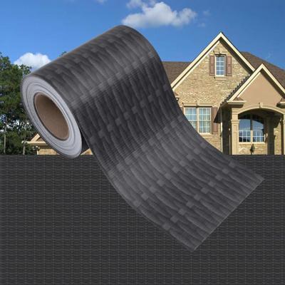 vidaXL Tuinschermen 4 st 35x0,19 m PVC rattan patroon