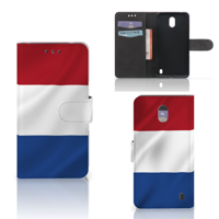Nokia 2 Bookstyle Case Nederlandse Vlag