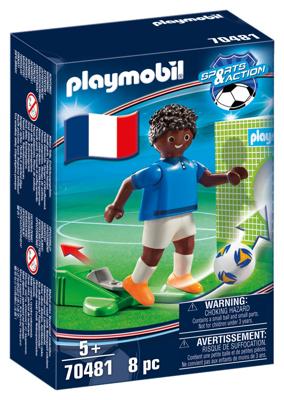 PLAYMOBIL voetbalspeler Frankrijk B junior 8-delig PLAYMOBIL voetbalspeler Frankrijk B junior 8-delig