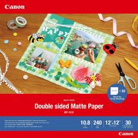 Canon MP-101 D 12x12 . 30 vel double sided mat paper. 240 g - thumbnail