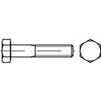 TOOLCRAFT TO-6861354 Zeskantbout M8 35 mm Buitenzeskant DIN 960 Staal 200 stuk(s)