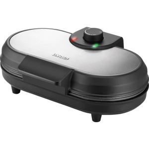 Unold 48165 crepe maker 2 crêpe(s) 1000 W Zwart, Roestvrijstaal