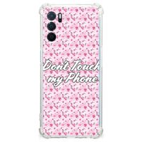 OPPO A16 | A16s | A54s Anti Shock Case Flowers Pink DTMP