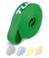 Tunturi Power Band - Weerstandsband - Fitness Elastiek - Medium - Groen