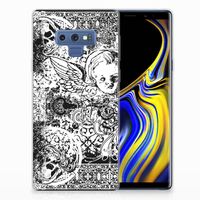 Silicone Back Case Samsung Galaxy Note 9 Skulls Angel - thumbnail