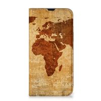 iPhone 13 Pro Max Book Cover Wereldkaart - thumbnail