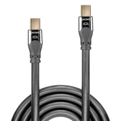 LINDY 36307 DisplayPort-kabel Aansluitkabel Mini DisplayPort-stekker, Mini DisplayPort-stekker 2.00 m Grijs