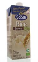 Riso Scotti Rice drink brown bio (1 ltr)