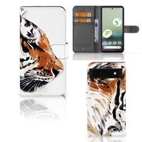 Hoesje Google Pixel 6A Watercolor Tiger - thumbnail