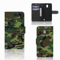 Nokia 2 Telefoon Hoesje Army Dark