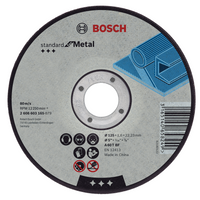 Bosch Accessoires Doorslijpschijf Metaal 100X2,5 mm Recht - 2608600091 - thumbnail