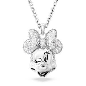 Swarovski 5667612 Ketting Minnie Mouse Disney 100 zilverkleurig-zwart-wit 42-49 cm