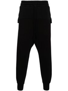 Thom Krom pantalon de jogging à coupe sarouel - Noir