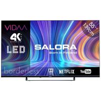 Salora 55UV210 4K ULTRA HD TV 139 cm Zwart