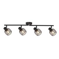 Searchlight Gaas plafondspot Meshy 81201-4BK