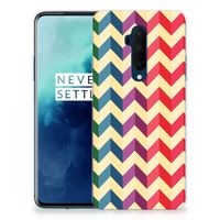 OnePlus 7T Pro TPU bumper Zigzag Multi Color