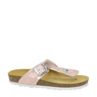 Nelson Kids teenslippers roségoud