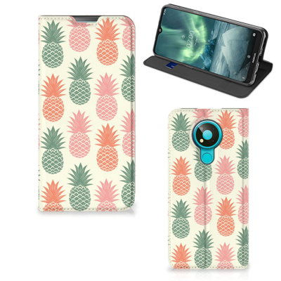 Nokia 3.4 Flip Style Cover Ananas Nokia 3.4 Flip Style Cover Ananas