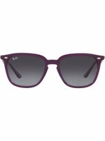 Ray-Ban lunettes de soleil à monture carrée - Gris