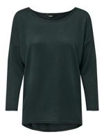 ONLY dames shirt met lange mouwen Onlelcos 4/5 Solid Top Jrs Noos, Grün (Green Gables Detail:melange), XS