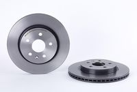 Remschijf COATED DISC LINE BREMBO, Remschijftype: Binnen geventileerd, u.a. für Saab, Vauxhall, Opel, Chevrolet - thumbnail