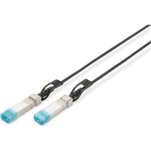 ASSMANN Electronic DN-81223 Glasvezel kabel 3 m SFP+ Zwart