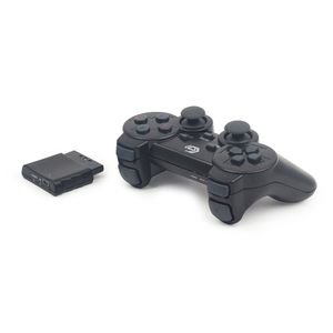 Gembird JPD-WDV-01 game controller Zwart RF Gamepad PC, Playstation 2, Playstation 3