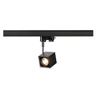 SLV 3-fasensysteemspot ALTRA DICE/spot, ledspot, plafondspot, plafondarmatuur, railsysteem, binnenverlichting / GU10 50 W zwart