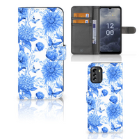 Hoesje voor Nokia G60 Flowers Blue