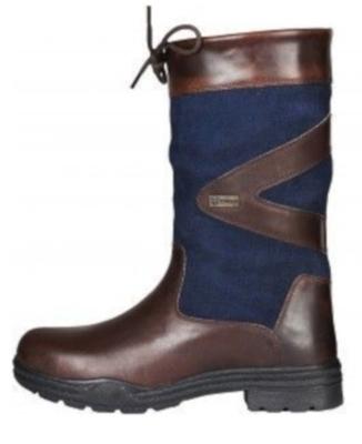 outdoorlaarzen Greenwich kort unisex blauw maat 38