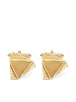 Lanvin boutons de manchette triangle - Or - thumbnail