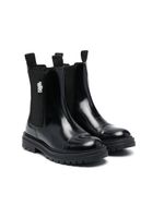 Karl Lagerfeld Kids bottines à étiquette logo - Noir