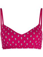The Upside Sport-bh met paisley-print - Roze