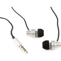 Gembird MHS-EP-CDG-S hoofdtelefoon Stereofonisch In-ear Zilver