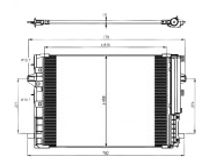 Condensor, airconditioning 350081