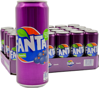 Fanta Fanta - Cassis 330ml 24 Blikjes