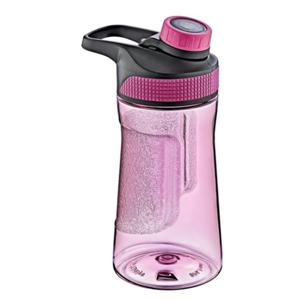 Waterfles / drinkfles / sportfles Aquamania - roze - 530 ml - kunststof - bpa vrij