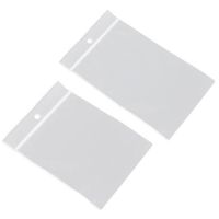 200x Plastic zakjes met gripsluiting 55 x 65 mm en 40 x 60 mm   - - thumbnail