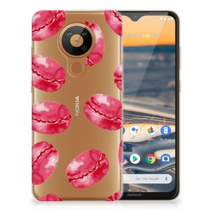 Nokia 5.3 Siliconen Case Pink Macarons