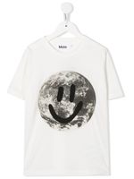 Molo t-shirt à imprimé smiley - Blanc