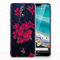 Nokia 7.1 TPU Case Blossom Red