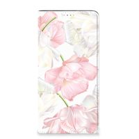 Samsung Galaxy A14 5G Smart Cover Lovely Flowers - thumbnail