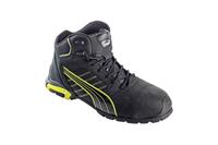 Puma Safety PUMA Metro Protect Amsterdam Mid 63.224.0 veiligheidslaarzen S3 SRC, zwart, geel, 47 EU