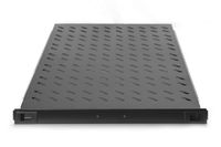 Digitus DN-19 TRAY-2-1000SW 19 inch Apparaatbodem voor patchkast 1 HE Uittrekbaar Geschikt voor kastdiepte: 1000 mm Zwart - thumbnail