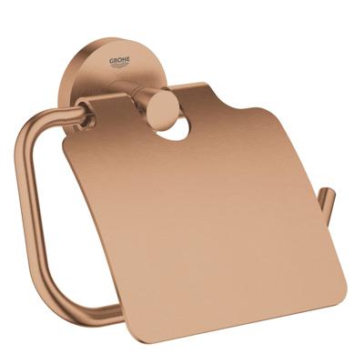 Toiletrolhouder Grohe Essentials Met Deksel Warm Sunset Geborsteld Toiletrolhouder Grohe Essentials Met Deksel Warm Sunset Geborsteld