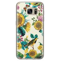 Samsung Galaxy S7 siliconen hoesje - Sunflowers