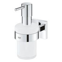 Grohe Start Cube zeepdispenser - met houder - 160ml - chroom 41098000