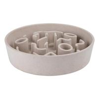 District 70 BAMBOO Dog Slow Feeder, 21 cm, Merengue
